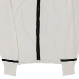 Age 14 Colmar Zip Up - Large White Cotton