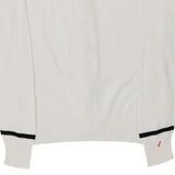 Age 14 Colmar Zip Up - Large White Cotton