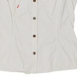 Age 14 Moschino Short Sleeve Shirt - Medium White Cotton