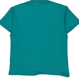 Alaska Hanes Single Stitch T-Shirt - XL Green Cotton