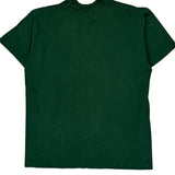 Blank Bvd Single Stitch T-Shirt - XL Green Cotton