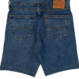 Levis Denim Shorts - 32W 10L Blue Cotton
