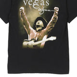 Anvil Band T-Shirt - Medium Black Cotton