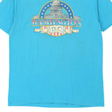 Single Stitch Washington DC Unbranded Graphic T-Shirt - XL Blue Cotton
