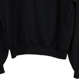 Champion Hoodie - Medium Black Cotton Blend