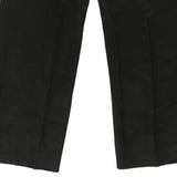 Carlo Pignatelli Trousers - 33W 29L Black Acetate