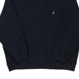 Vintage navy Nautica Sweatshirt - mens x-large