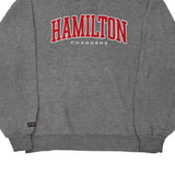 Hamilton Chargers Jerzees Sweatshirt - Medium Grey Cotton Blend