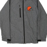 Cleveland Browns Nfl Jacket - Medium Grey Polyester
