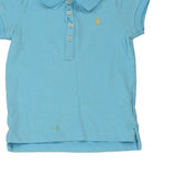 Age 4 Ralph Lauren Polo Shirt - XS Blue Cotton