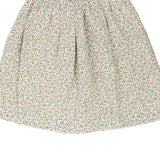Age 7 Unbranded Floral Mini Skirt - 22W 18L White Cotton