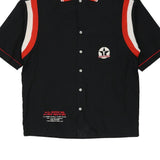 Vintage black Fox Hound Short Sleeve Shirt - mens medium