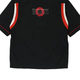 Fox Hound Short Sleeve Shirt - Medium Black Cotton