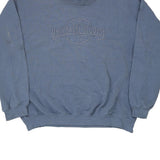 Universal Studios Spellout Sweatshirt - XL Blue Cotton Blend