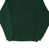 Russell Athletic Graphic Sweatshirt - Medium Green Cotton Blend