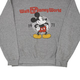 Walt Disney World Disney Graphic Sweatshirt - Medium Grey Cotton Blend