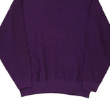 Made in USA Blank Munsing Wear Sweatshirt - XL Purple Cotton Blend