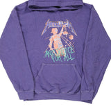 Metallica Band Hoodie - Medium Purple Cotton Blend
