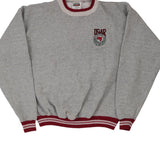 Made in USA UQAR Tultex College Sweatshirt - Small Grey Cotton Blend