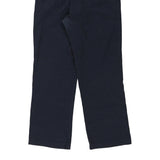 Flex Dickies Trousers - 33W 30L Navy Polyester Blend