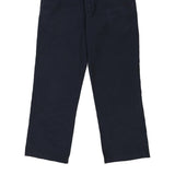 Flex Dickies Trousers - 33W 30L Navy Polyester Blend