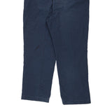 Dickies Trousers - 38W 30L Navy Polyester Blend