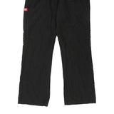 Dickies Cargo Trousers - Medium Black Polyester Blend