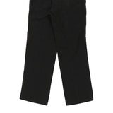Dickies Trousers - 30W 30L Black Polyester Blend