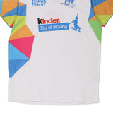 Age 16 Kinder Joy of Moving Karhu Graphic T-Shirt - Medium White Polyester