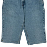505 Levis Denim Shorts - 32W UK 12 Light Wash Cotton