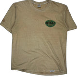 Vintage Crazy Shirts Graphic T-Shirt - XL Beige Cotton