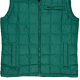 Vintage Marmot 700 Fill Down Gilet - Large Green Down