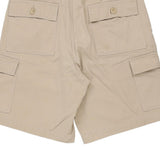 Top Moda Cargo Shorts - 32W 9L Beige Cotton