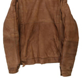 Vintage brown 1980's Unbranded Leather Jacket - mens medium