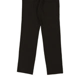 Armani Jeans Trousers - 30W UK 12 Brown Cotton