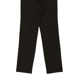 Armani Jeans Trousers - 30W UK 12 Brown Cotton