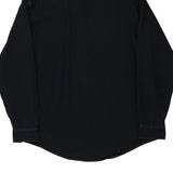 Hankering Contrast Stitch Shirt - XL Navy Cotton