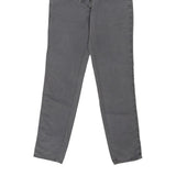 Carrera Trousers - Medium Grey Cotton