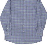 Tommy Hilfiger Checked Shirt - Large Blue Cotton