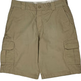 Dickies Cargo Shorts - 34″ Waist Beige Cotton Blend