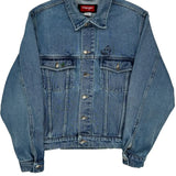 Vintage Wrangler Denim Jacket - Small Blue Denim