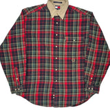 Vintage Tommy Hilfiger Checked Shirt - Large Multicoloured Cotton