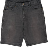 Dickies Denim Shorts - 34W 11L Black Cotton