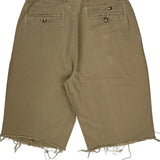 Tommy Hilfiger Chino Shorts - 32W 13L Beige Cotton