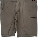 Dickies Shorts - 32W 11L Grey Cotton Blend