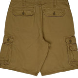 Lee Cargo Shorts - 34W 11L Khaki Cotton