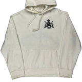 Vintage Polo By Ralph Lauren Hoodie - XL Cream Cotton Blend