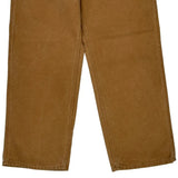 Carhartt Carpenter Trousers - 32W 29L Brown Cotton