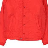 1970's Putnam County Todd Graphic Jacket - XS Red Polyester Blend