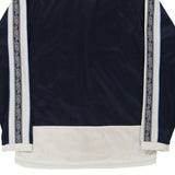Age 16-18 Asics Track Jacket - Small Navy Polyester